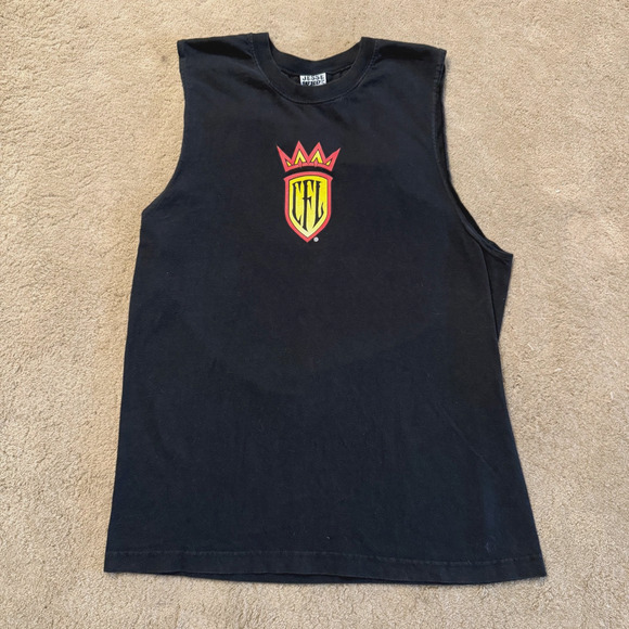 Vintage West Coast Choppers Tank Top CFL Jesse Who Long Beach 2 Sided Large - Picture 5 of 8